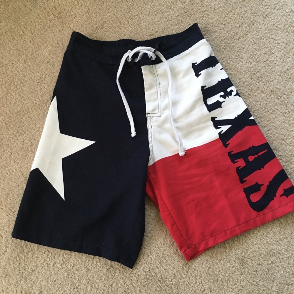 TEXAS flag  board shorts/ swimming